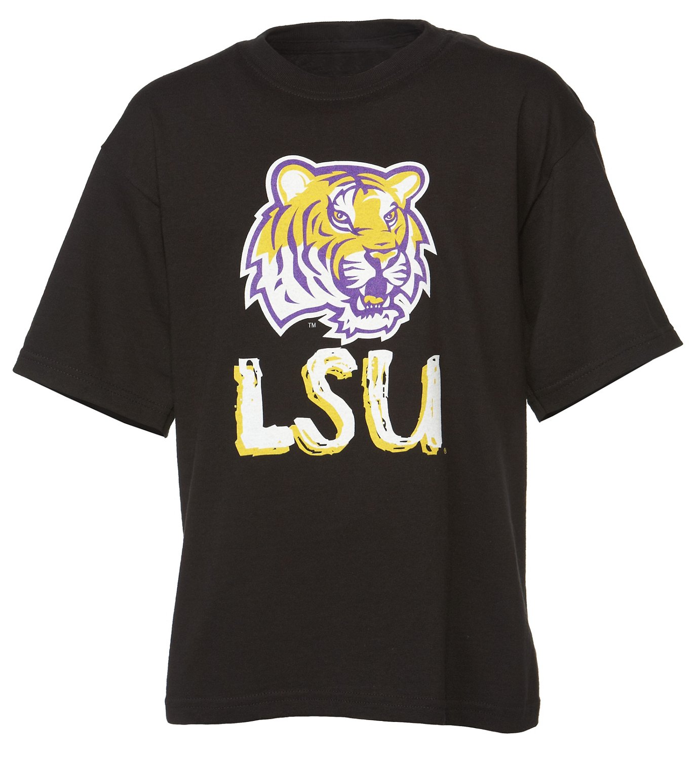 Viatran Kids' Louisiana State University Think Tank Short Sleeve T-shirt thumbnail
