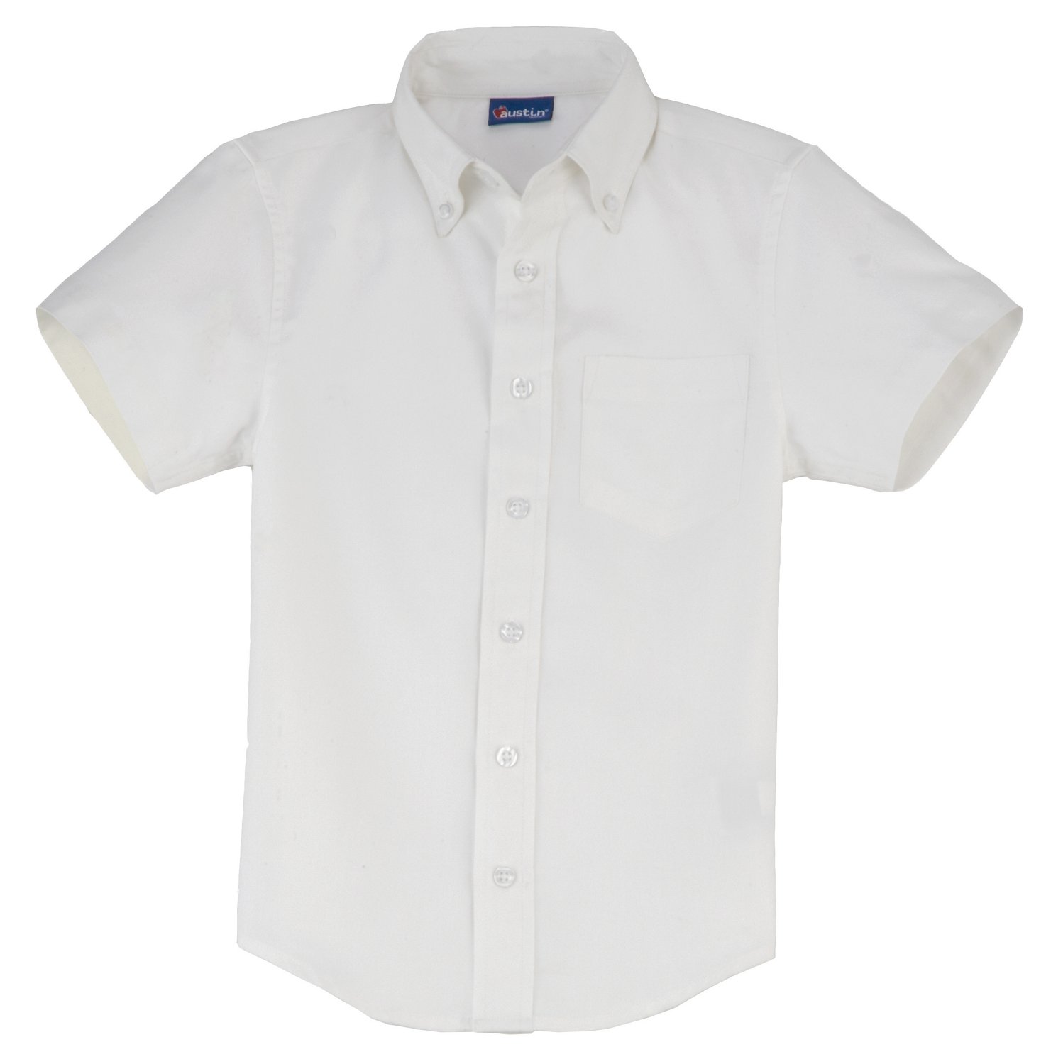 Austin Clothing Co.® Boys' Short Sleeve Woven Oxford Shirt thumbnail