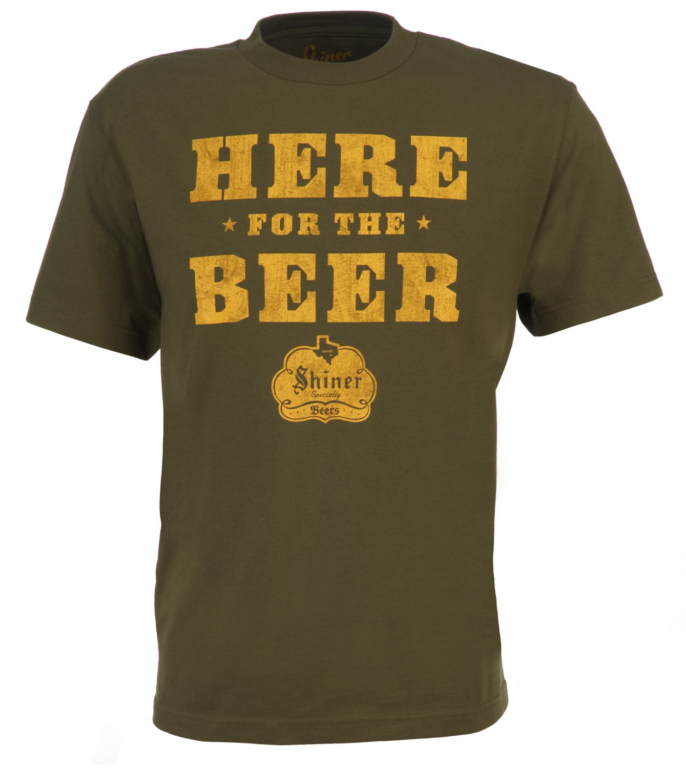 Shiner Beers Men's Here for the Beer T-shirt