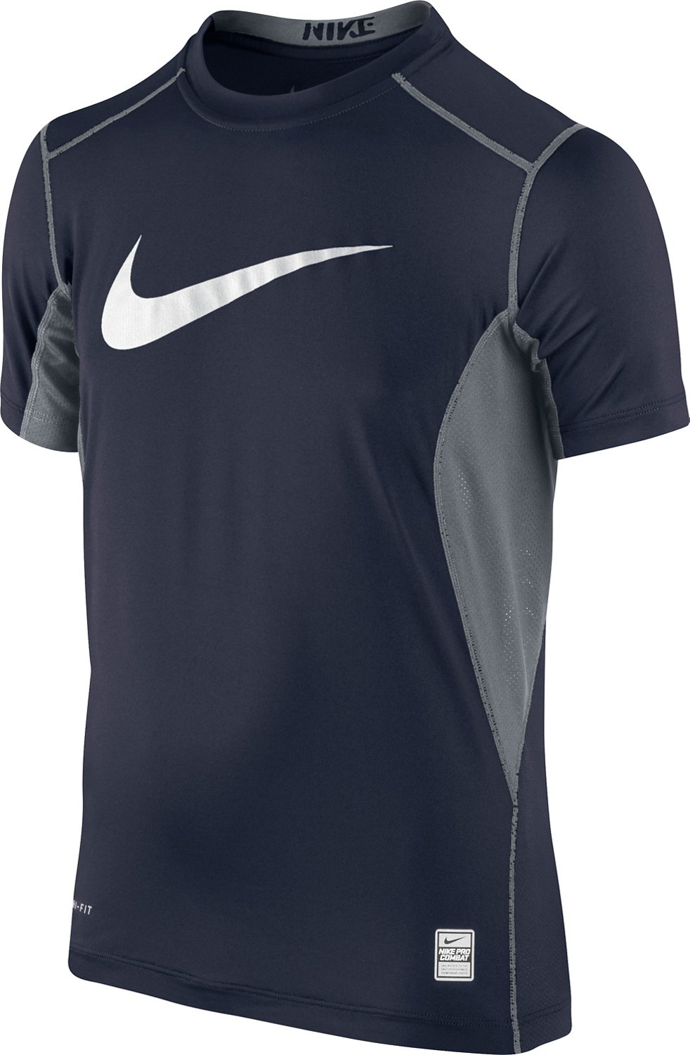 Nike Boys' Pro Combat Core Fitted Swoosh T-shirt