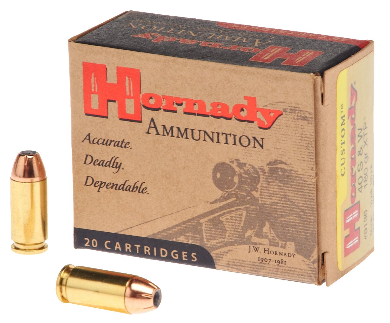 Hornady XTP® .40 S&W 180-Grain Centerfire Ammunition