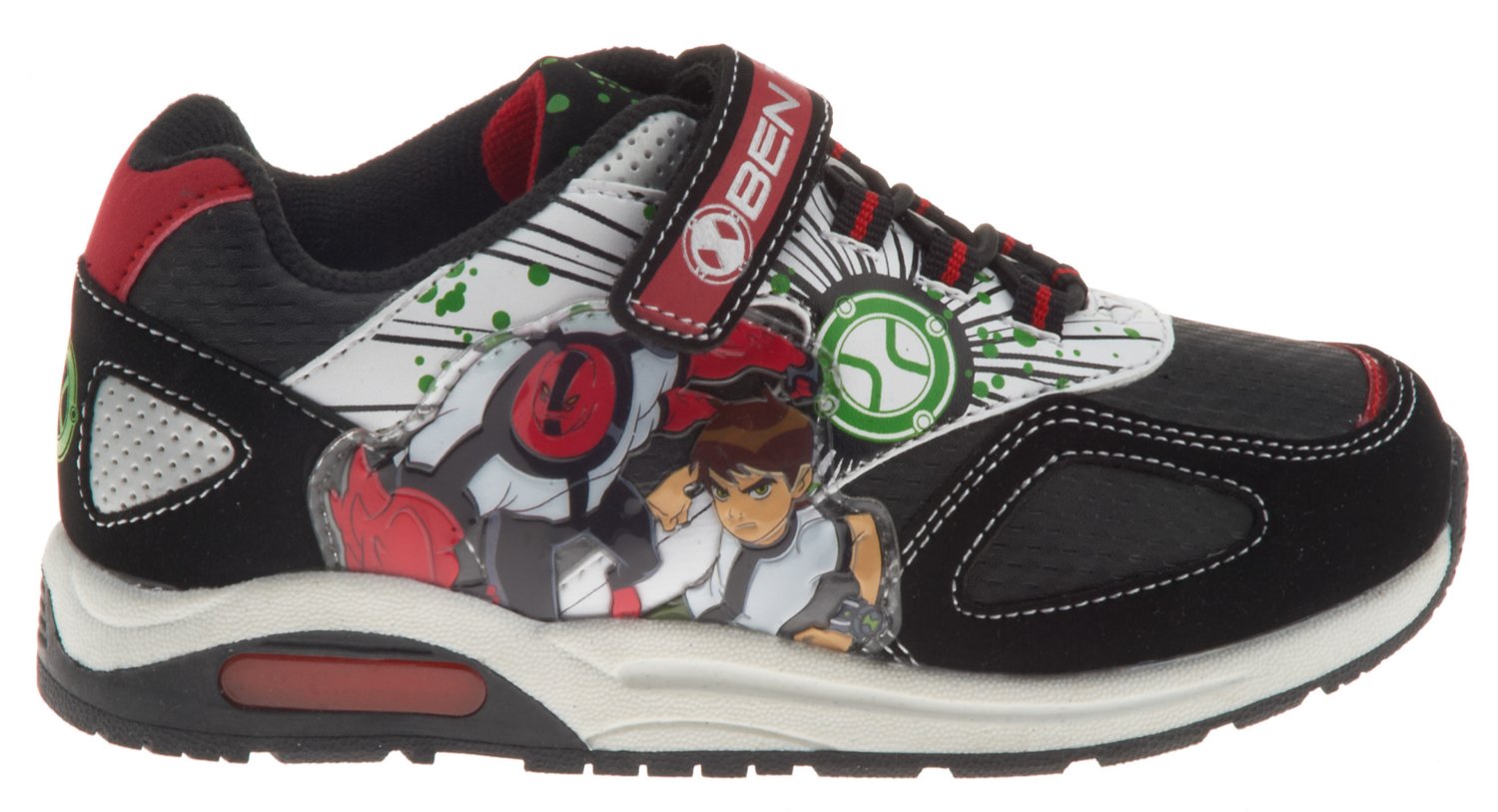 Ben 10 Boys' Power Strap Court Athletic Lifestyle Shoes