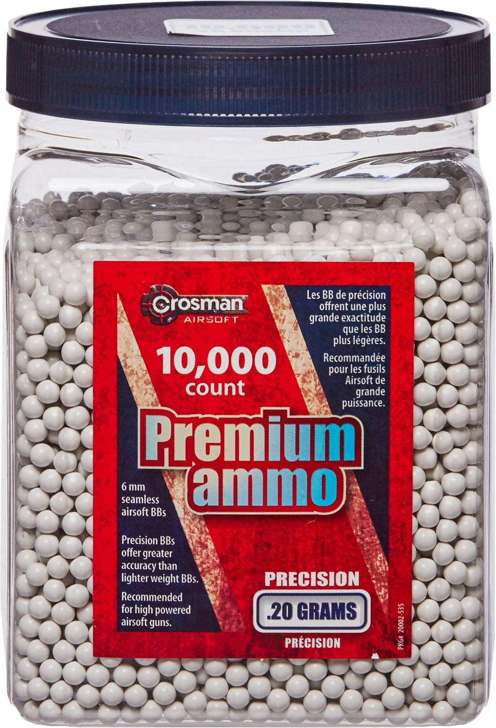 Crosman Airsoft .20-Gram Premium Ammo BBs