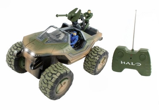 NKOK Halo Radio Control Warthog with Rechargeable Power Set and 2 Figures thumbnail