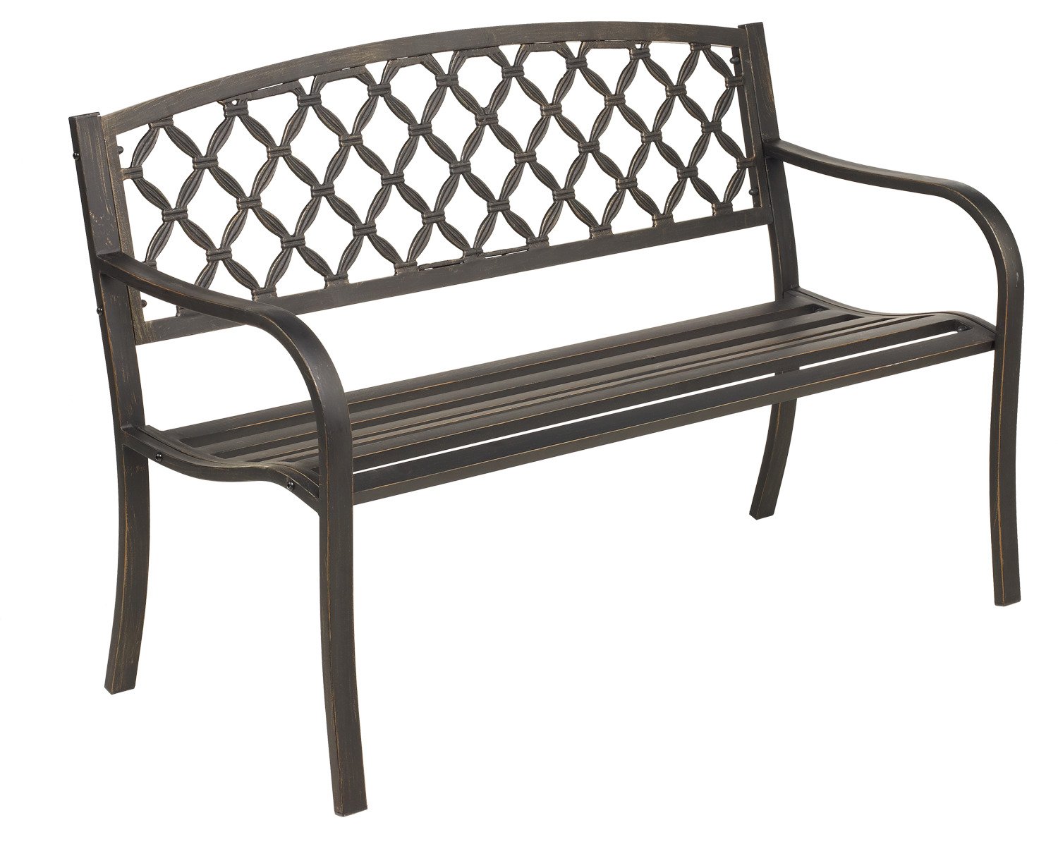 Mosaic Lattice Bench