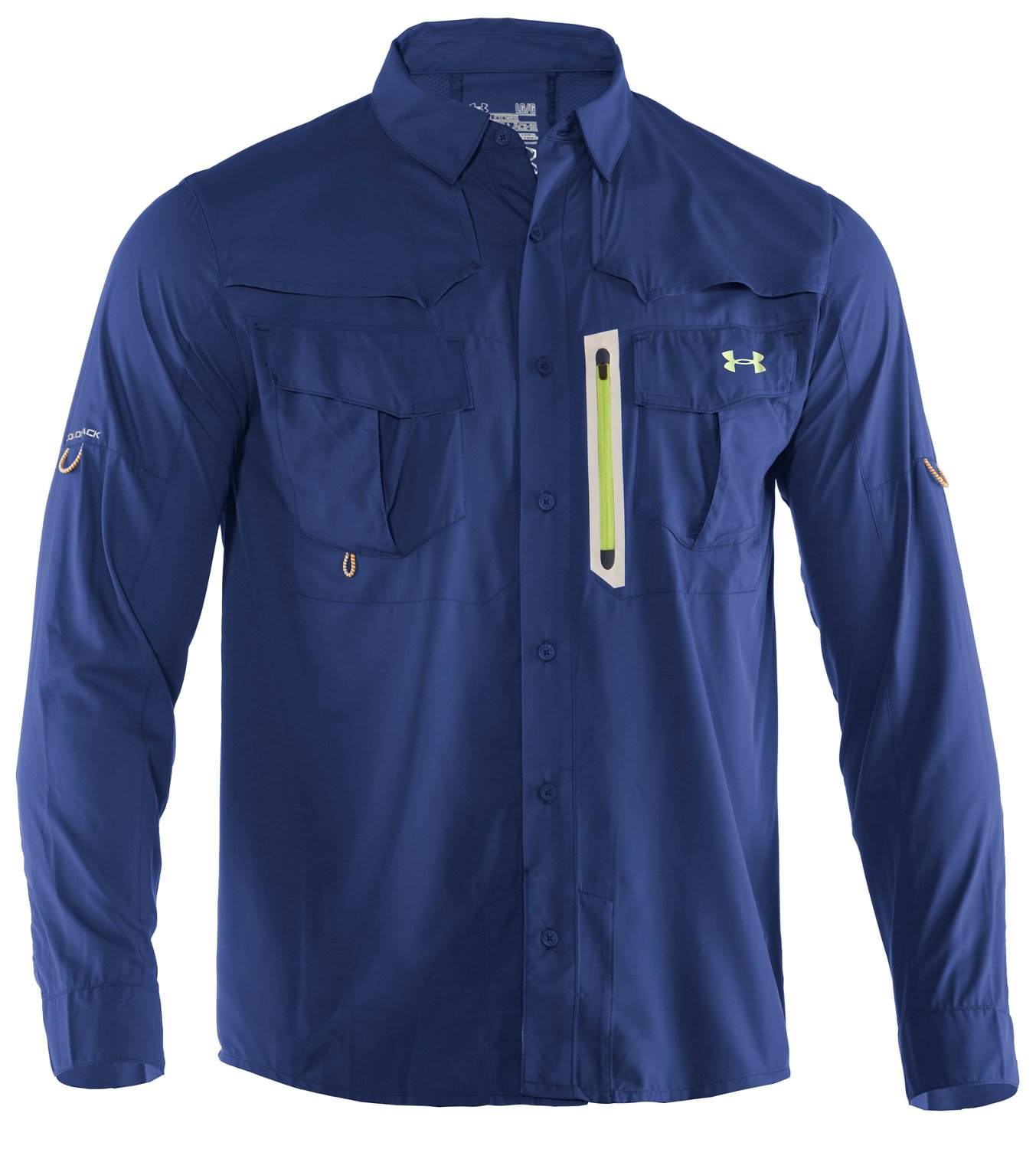 Under Armour® Men's coldblack® Abyss Fishing Guide Long Sleeve Shirt