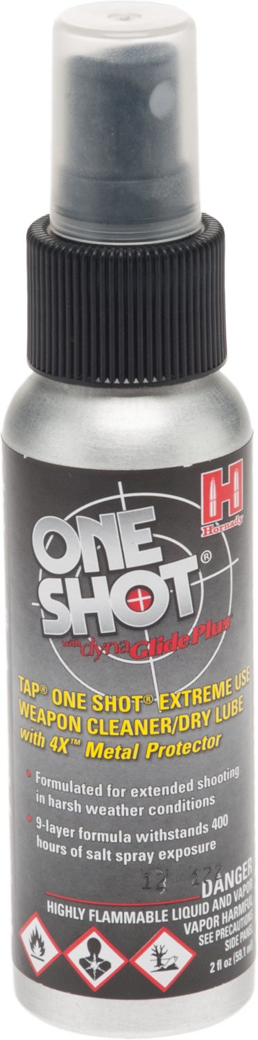 Hornady One Shot® with DynaGlide Plus® TAP® and 4X Metal Protector Weapon Cleaner/Dry Lube