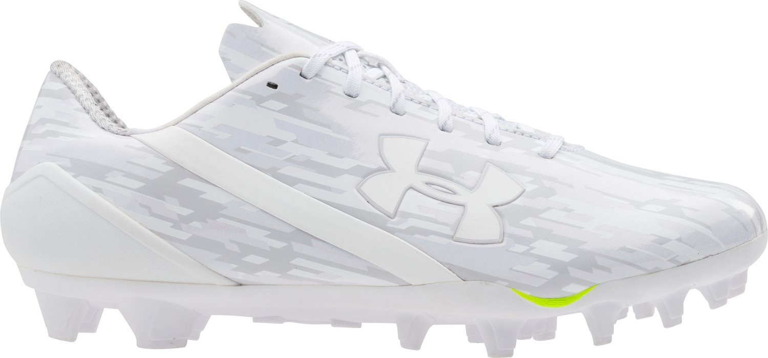 all white under armour highlight cleats