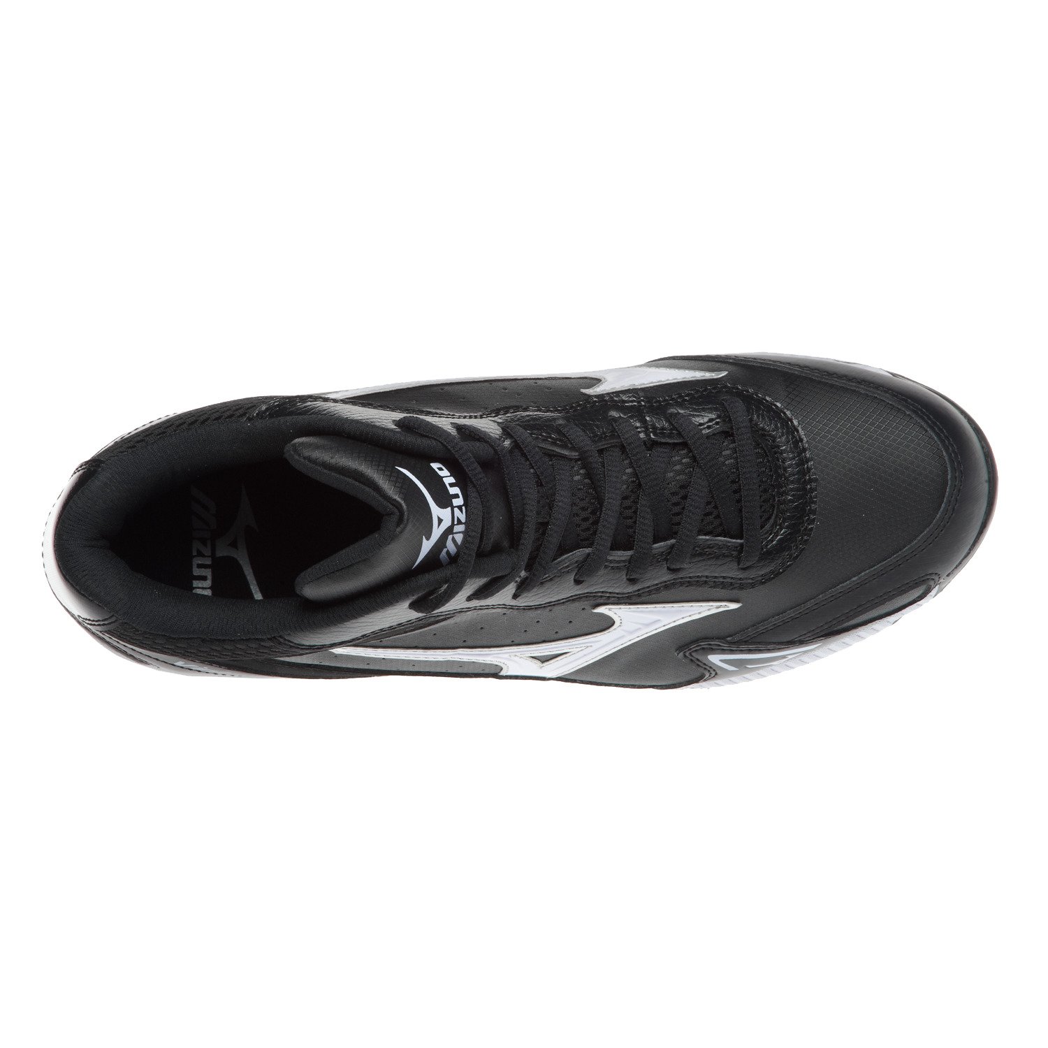 Mizuno Men's 9-Spike Vintage G6 Metal Mid Metal Baseball Cleats thumbnail