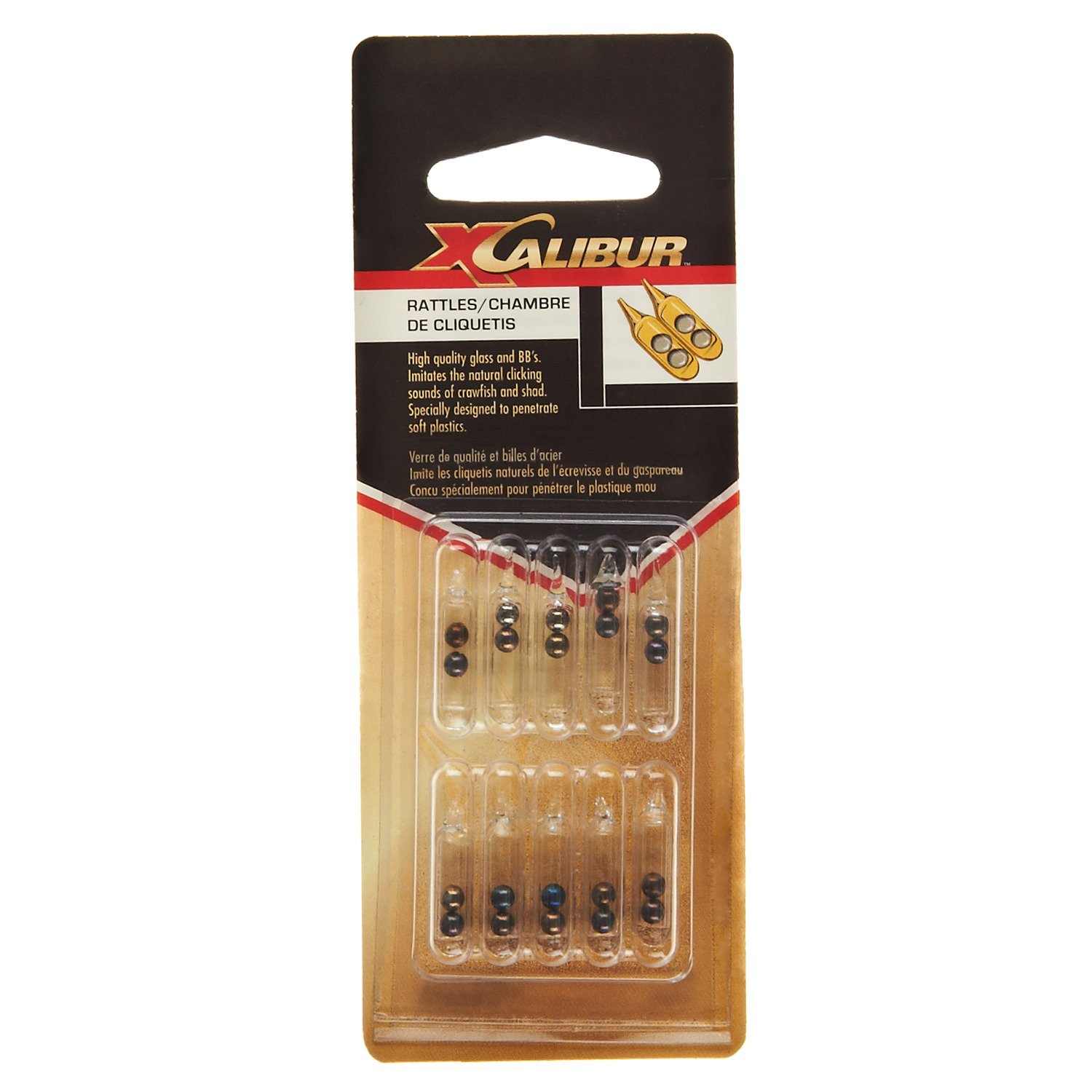 XCalibur 5 mm Worm Rattles 10-Pack