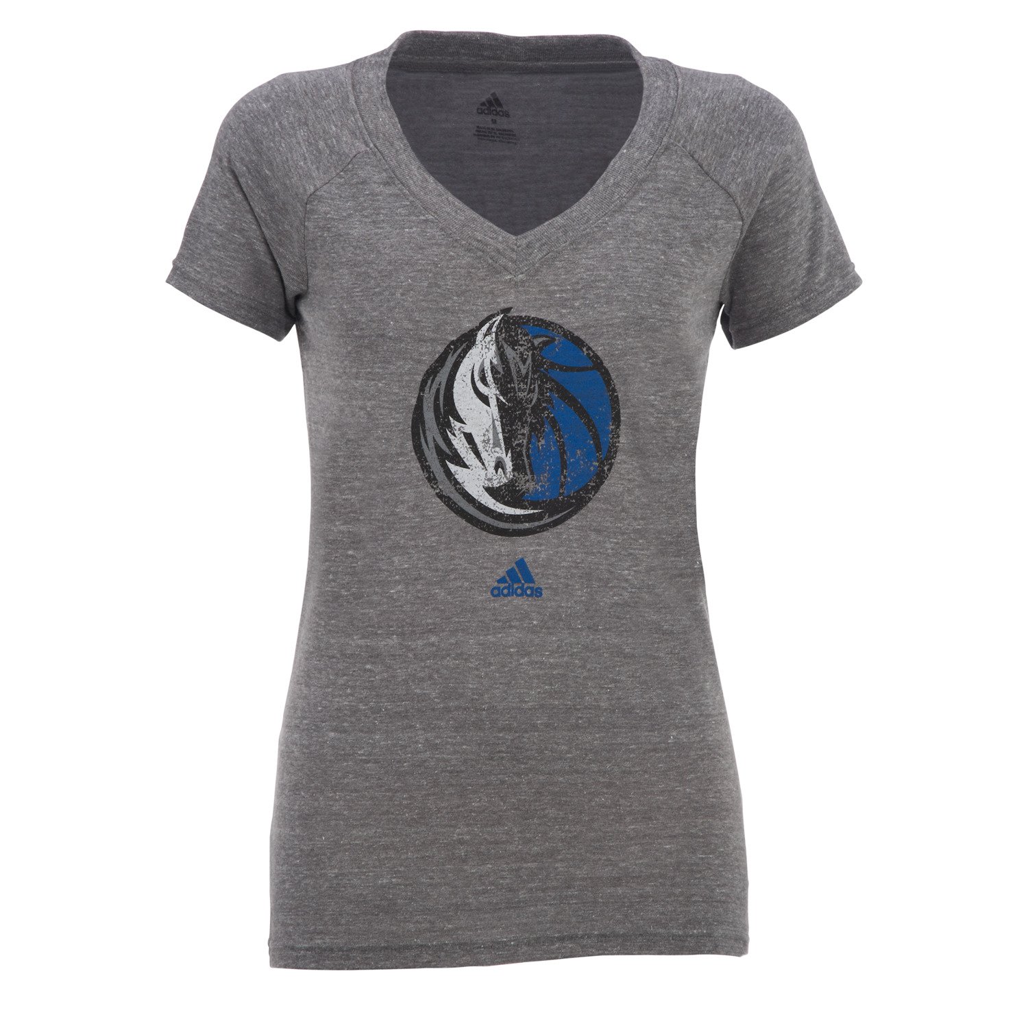 adidas Women's Dallas Mavericks Longer Slub T-shirt