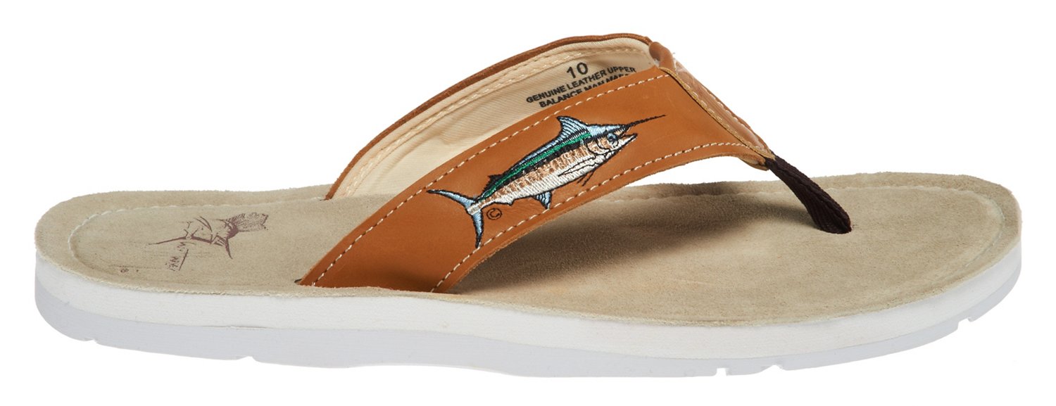 Guy Harvey Men's Blue Marlin Sandals thumbnail