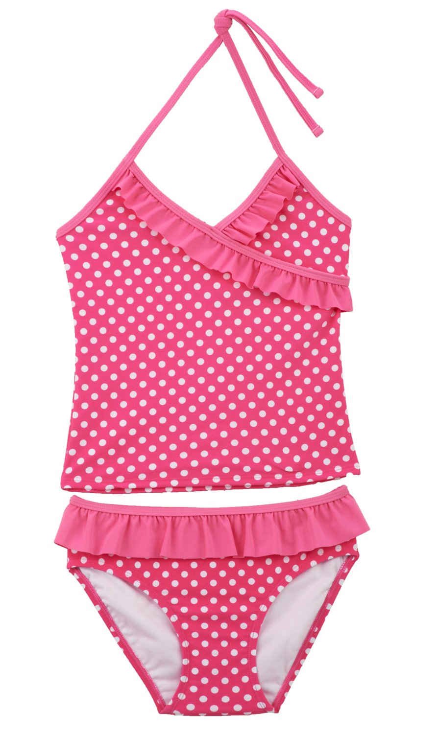 O'rageous® Girls' Ruffle Tankini Swimsuit thumbnail