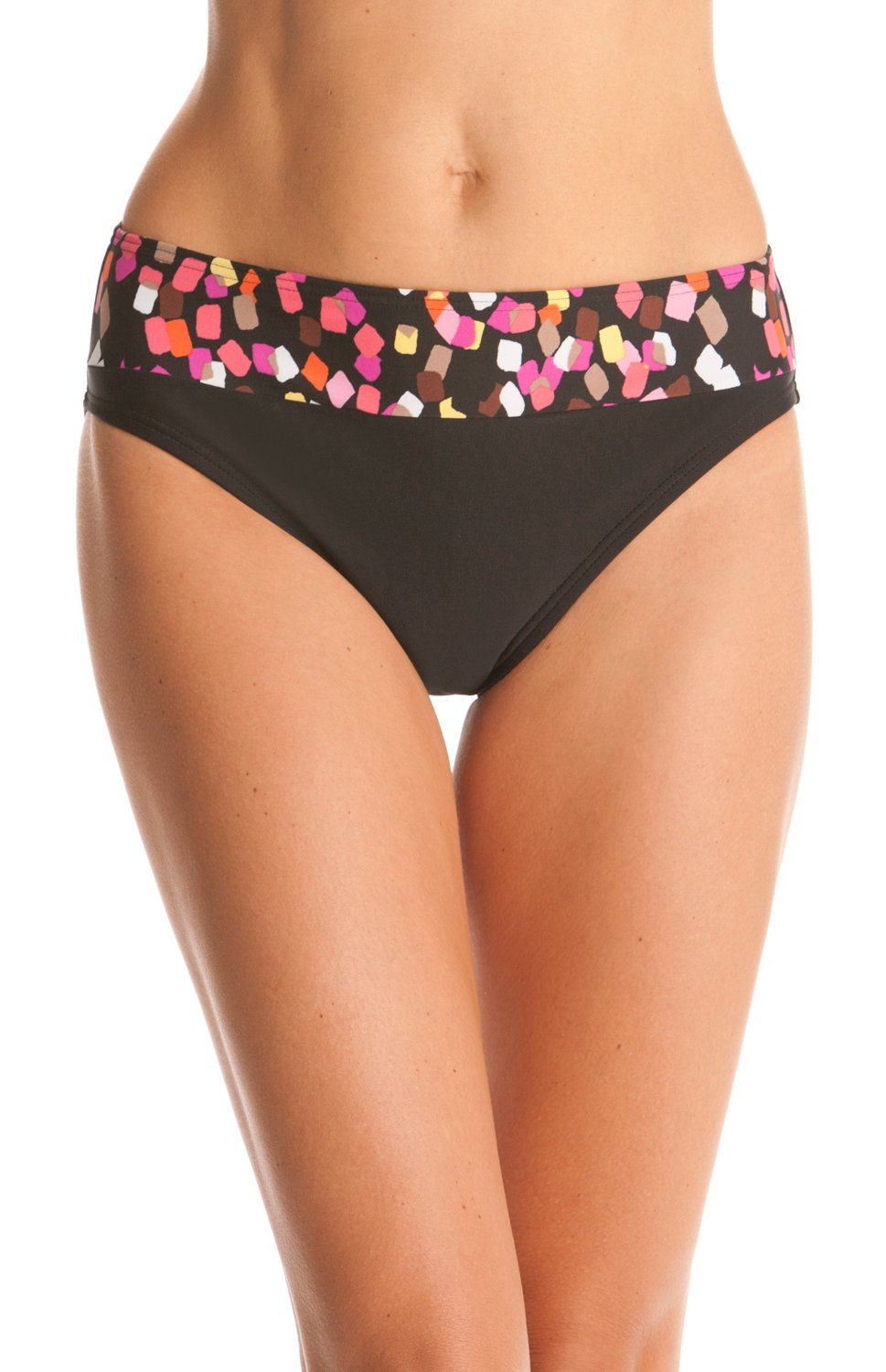 Sweet Escape Women's Confetti Banded High Waist Swim Bottom