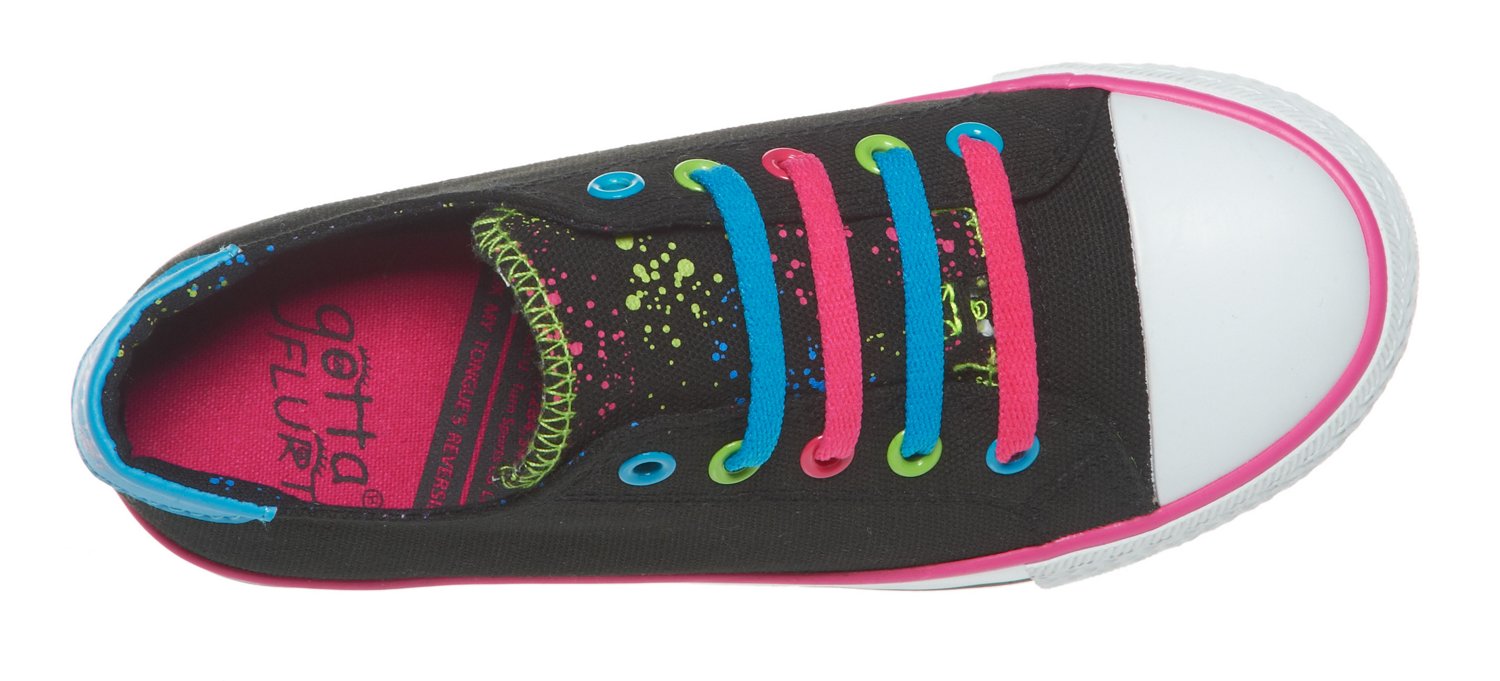 Gotta Flurt Girls' Vulcanized Classic Low-Top Athletic Lifestyle Shoes thumbnail