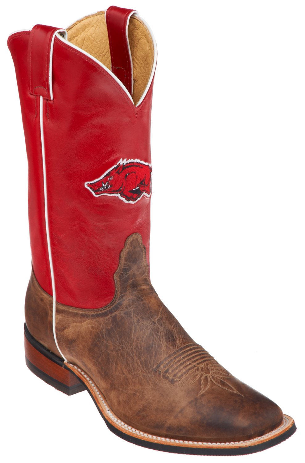 Nocona Men's University of Arkansas Western Boots thumbnail