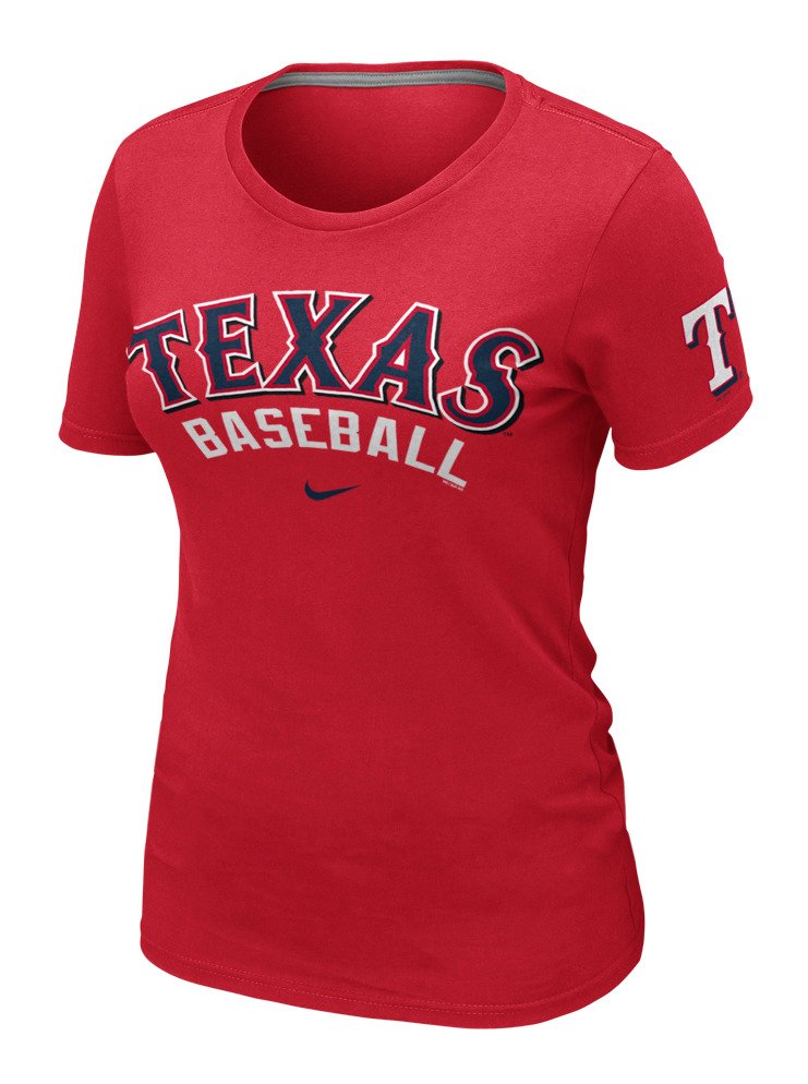 Nike Women's Texas Rangers MLB Practice T-shirt