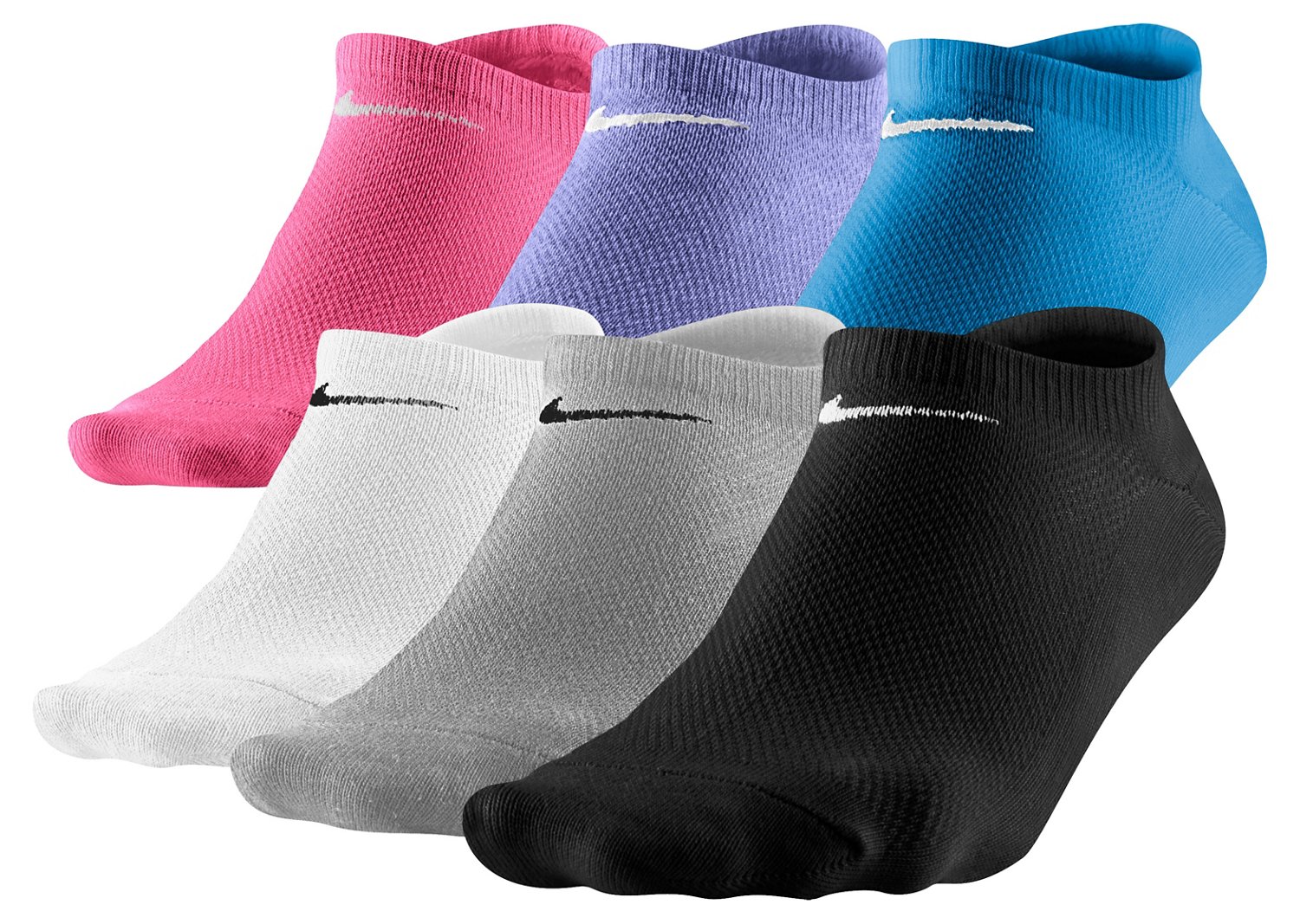 Nike Women's No-Show Lightweight Training Socks 6-Pack