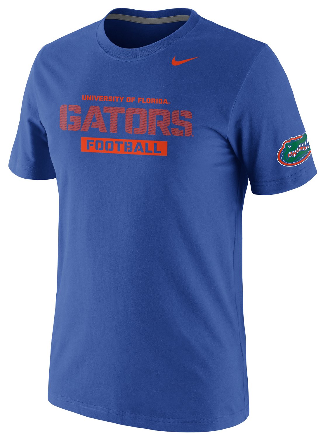 Nike Men's University of Florida Practice Team Issue Short Sleeve T-shirt