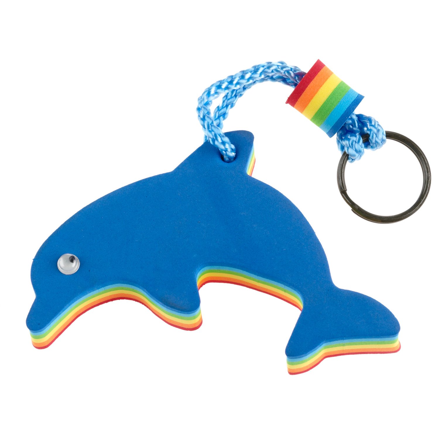 Marine Raider Dolphin Floating Keychain