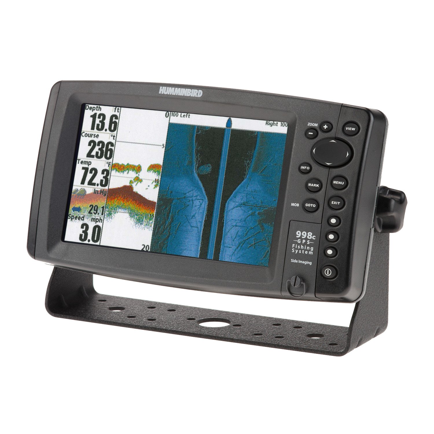 Humminbird 998c SI Fishfinder and External GPS Combo