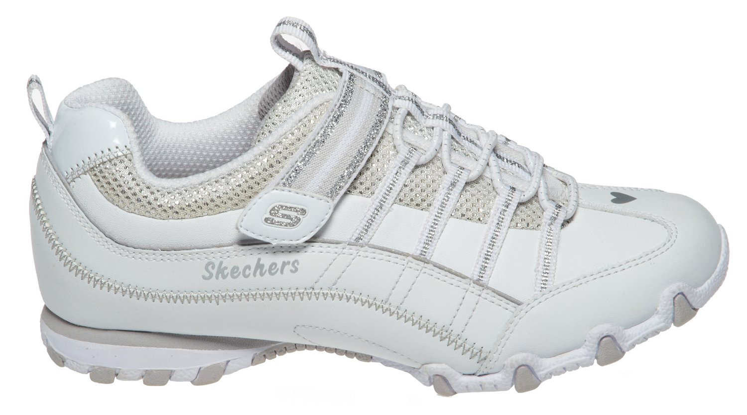 SKECHERS Girls' Bikers Elastika Gore Strap Bungee Sneakers