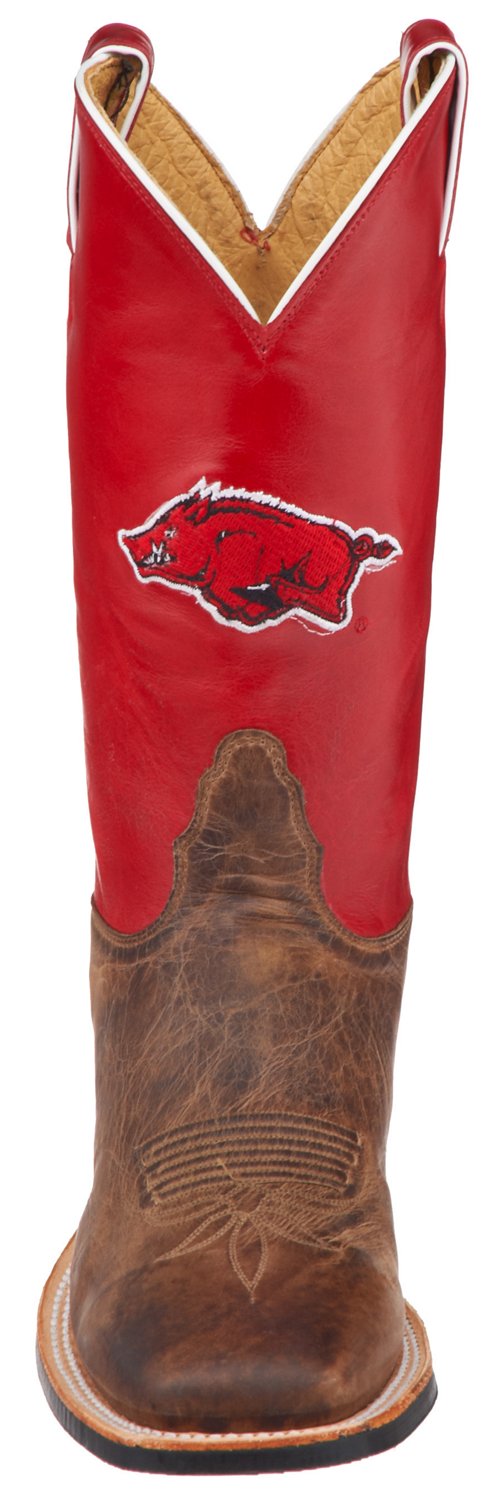 Nocona Men's University of Arkansas Western Boots thumbnail