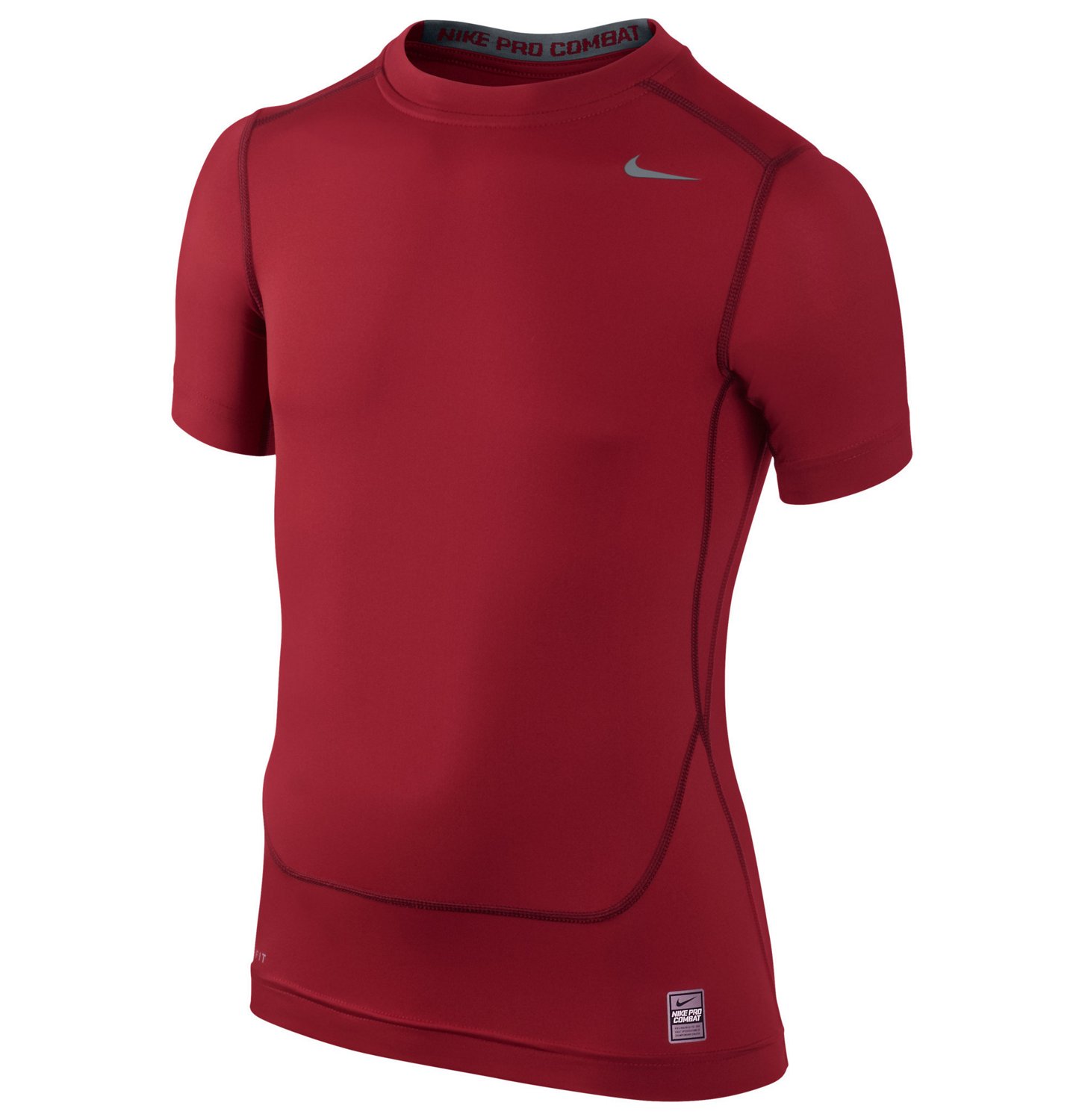 Nike Boys' Pro Combat Core Compression Short Sleeve T-shirt