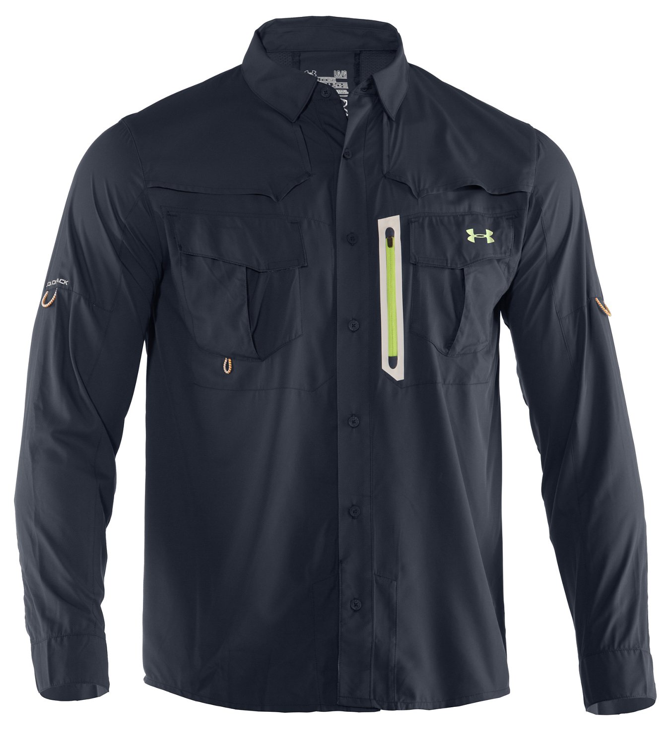 Under Armour® Men's coldblack® Abyss Fishing Guide Long Sleeve Shirt
