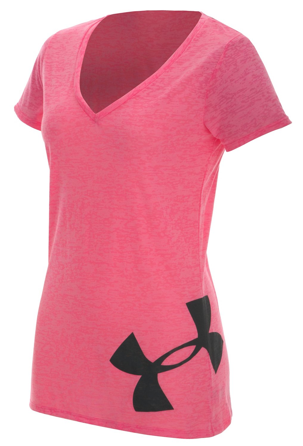 Under Armour® Women's Achieve Big Logo Short Sleeve V-neck T-shirt