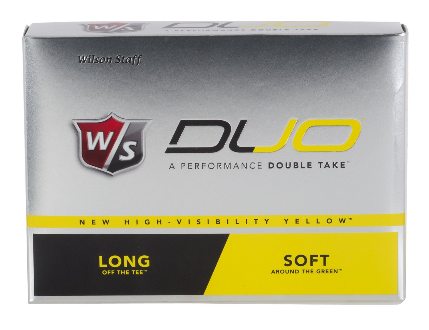 Wilson Staff Duo Yellow Golf Balls 12-Pack