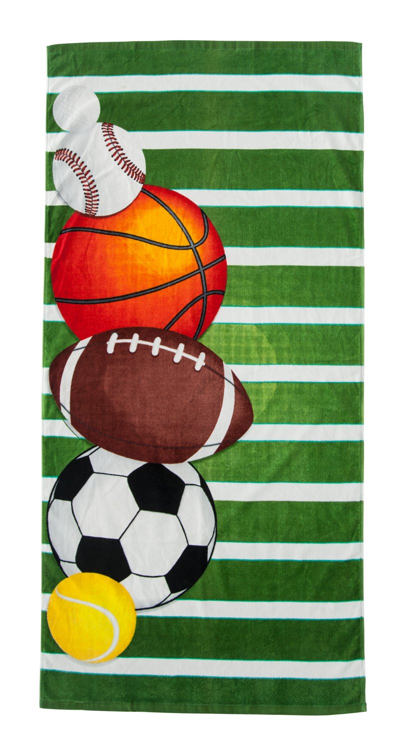 O'rageous® Sports  28"W x 60"L Beach Towel thumbnail
