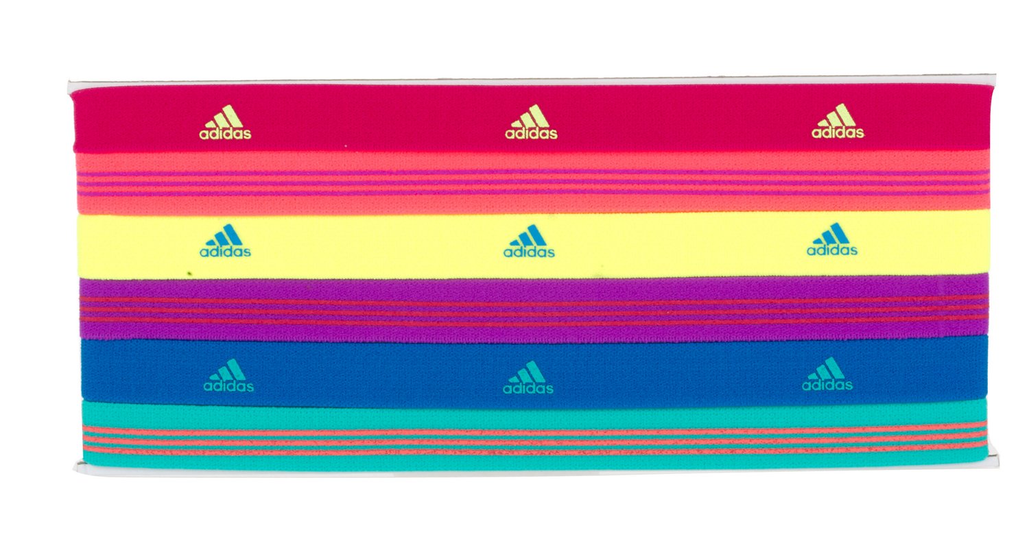 adidas Women's Sidespin Hairbands 6-Pack