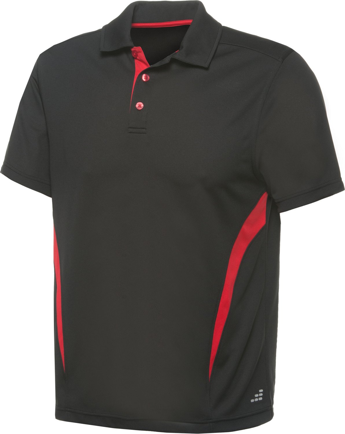 BCG Men's Front Wedge Father's Day Polo Shirt