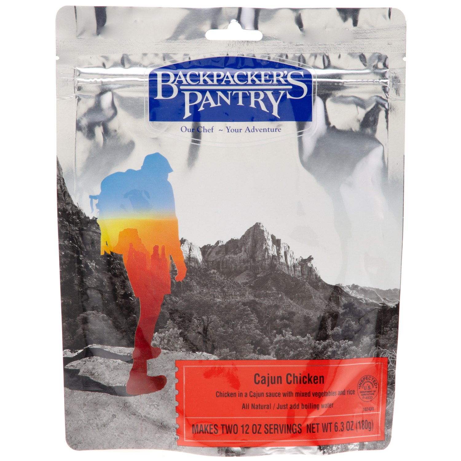 Backpacker's Pantry Cajun Chicken with Rice