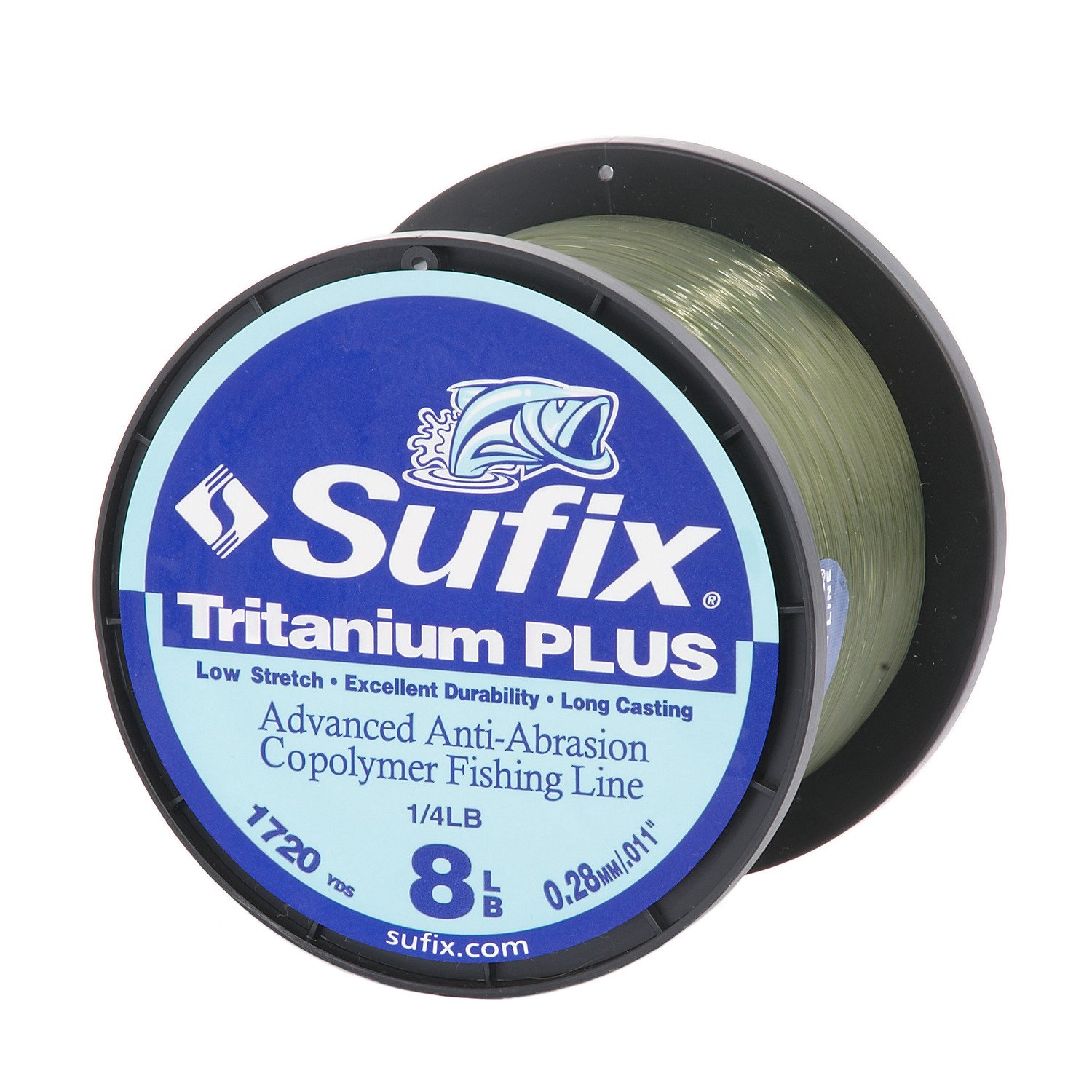 Sufix Tritanium Plus 8 lb. - 1720 yards Monofilament Fishing Line