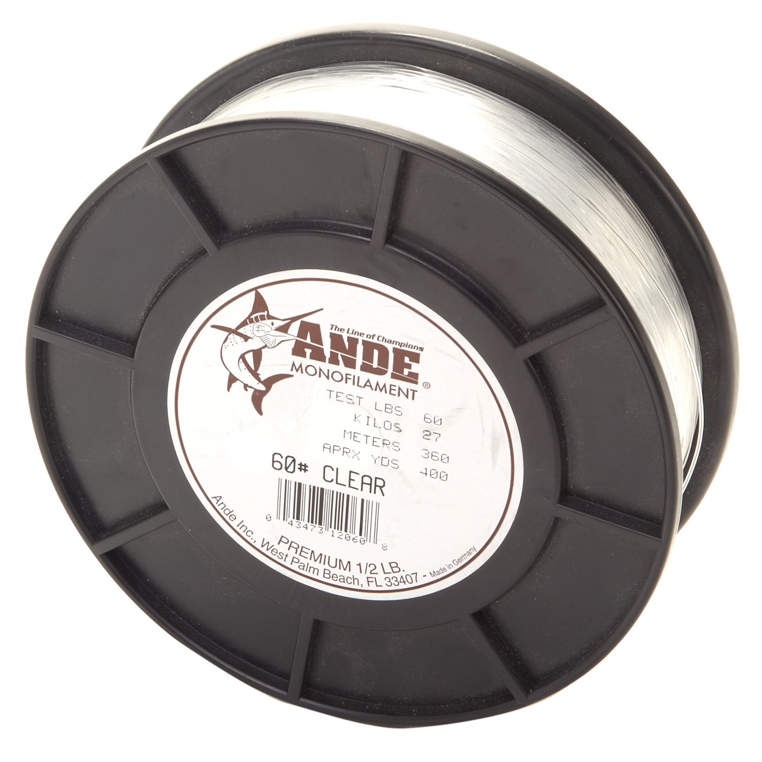 ANDE® Premium 60 lb. - 400 yards Monofilament Fishing Line