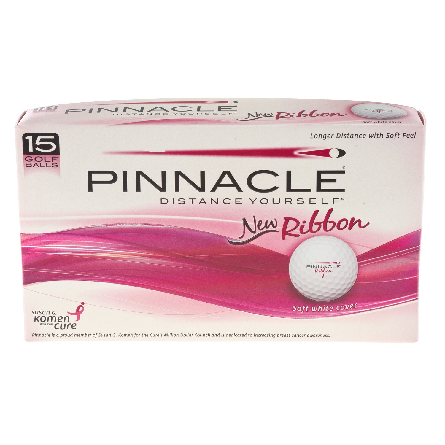 Pinnacle Ribbon Golf Balls 15-Pack