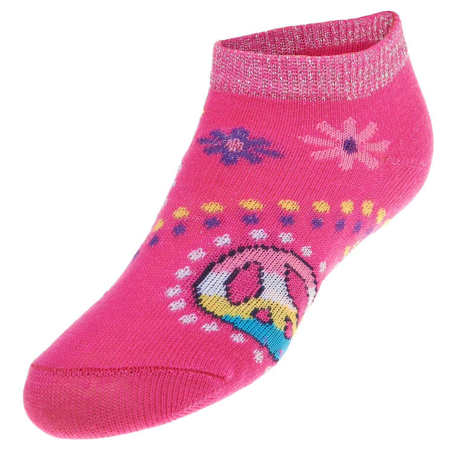 BCG™ Girls' No-Show Ultra Lite Socks 6-Pack