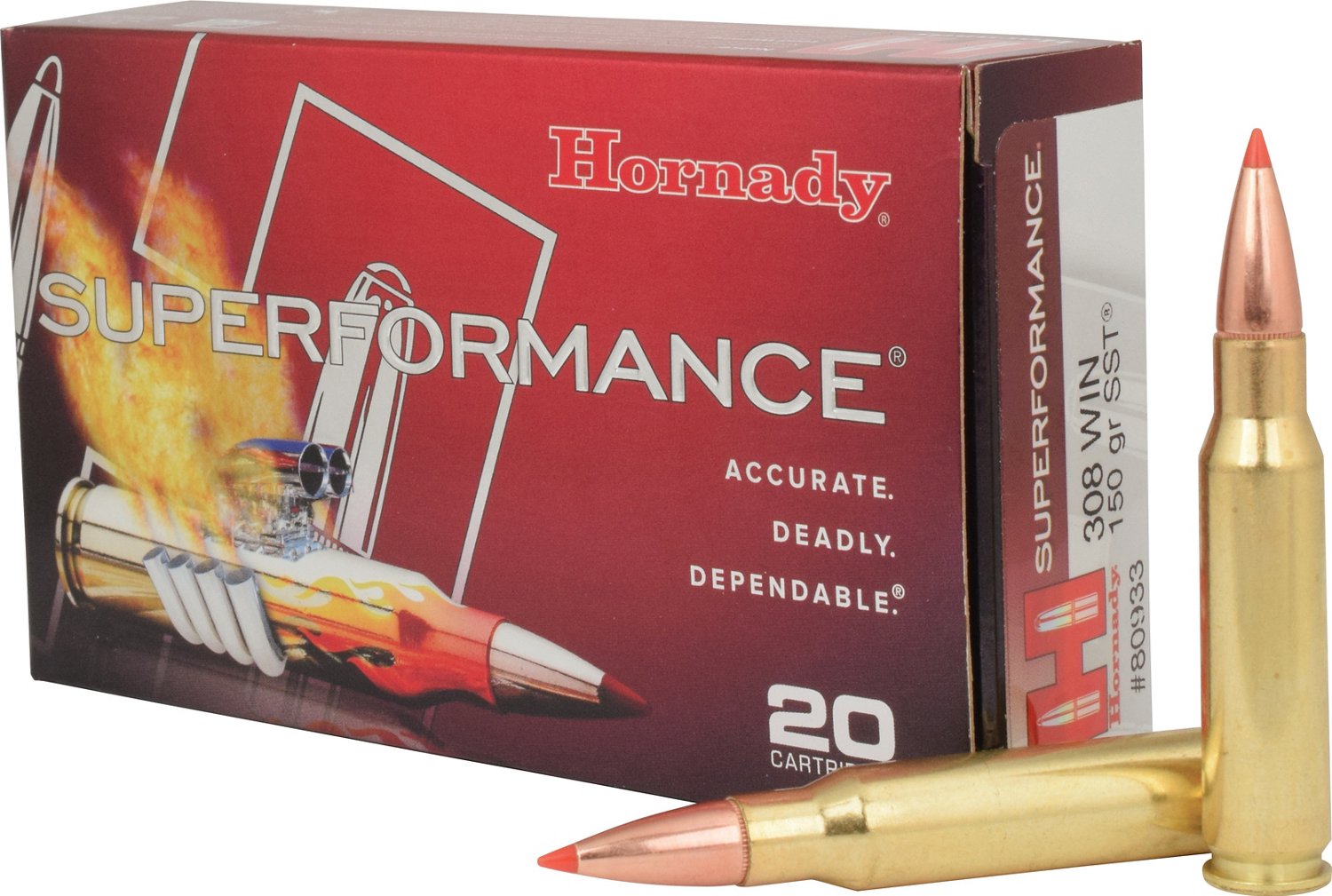 Hornady Superformance® SST® .308 Win 150-Grain Rifle Ammunition thumbnail
