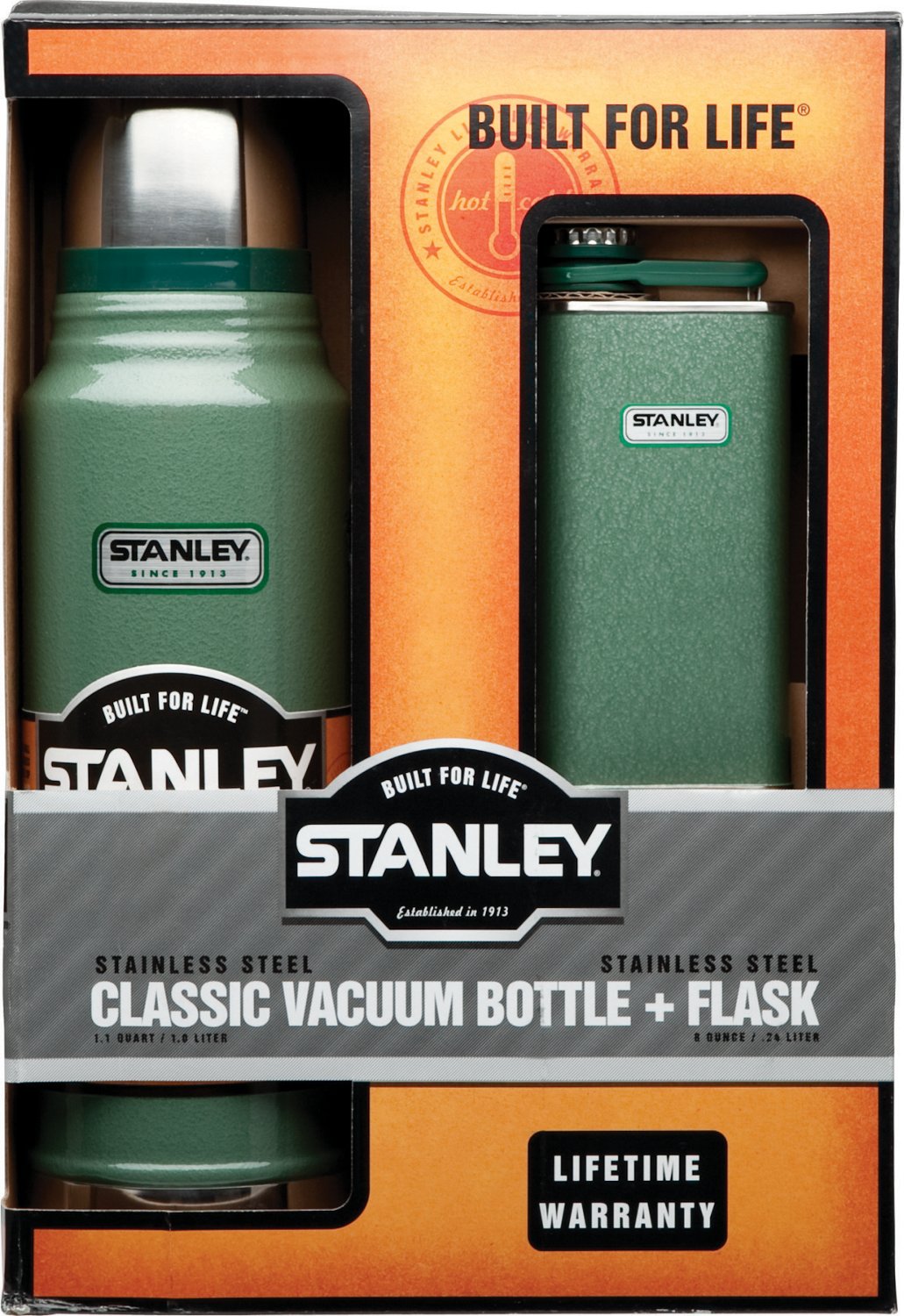 Stanley® Classic Flask and Vacuum Bottle Set