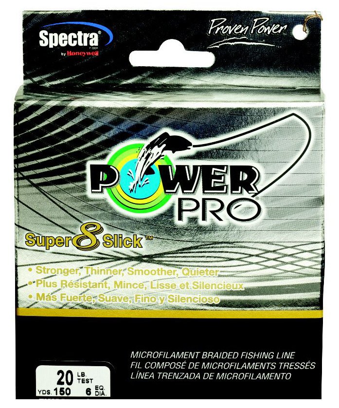 PowerPro Super 8 Slick 20 lb. - 150 yards Braided Fishing Line