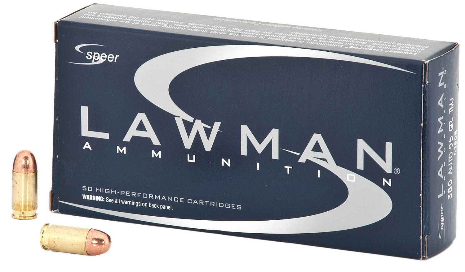 Speer® Lawman .380 Automatic 95-Grain Centerfire Handgun Ammunition