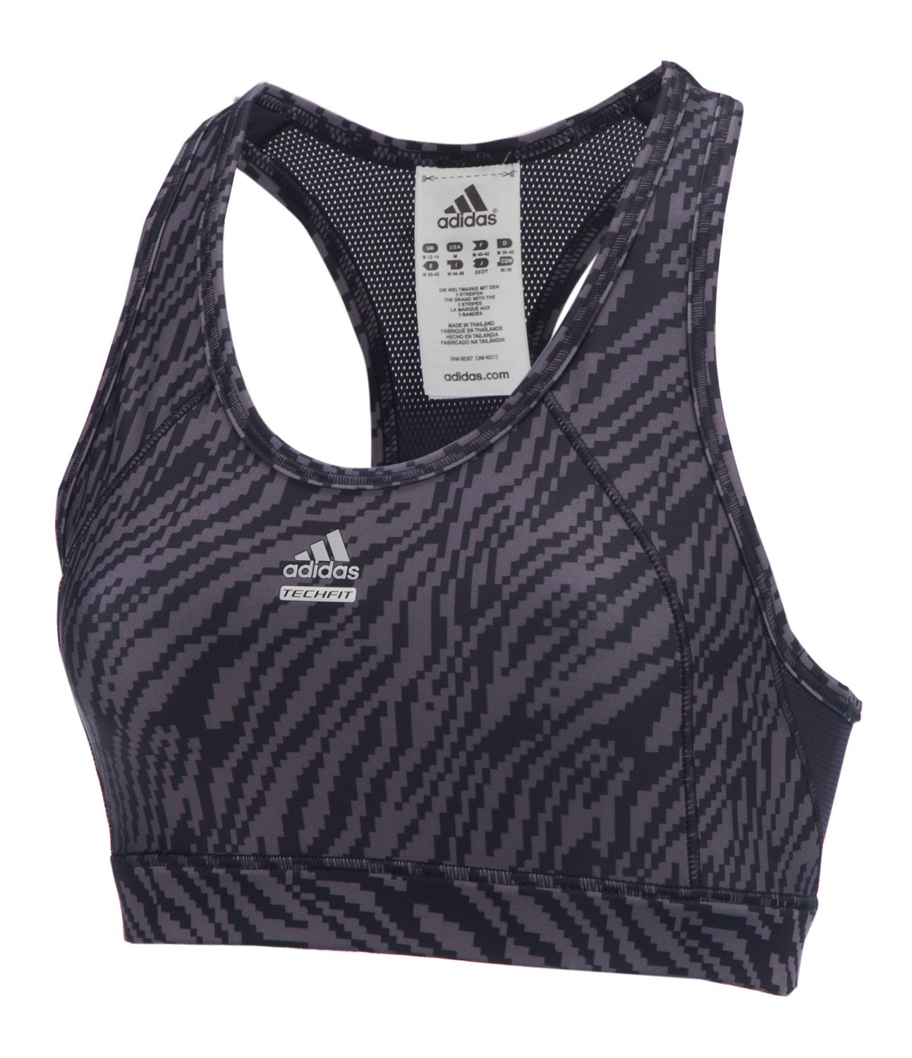 adidas Women's TECHFIT™ Zebra Bra