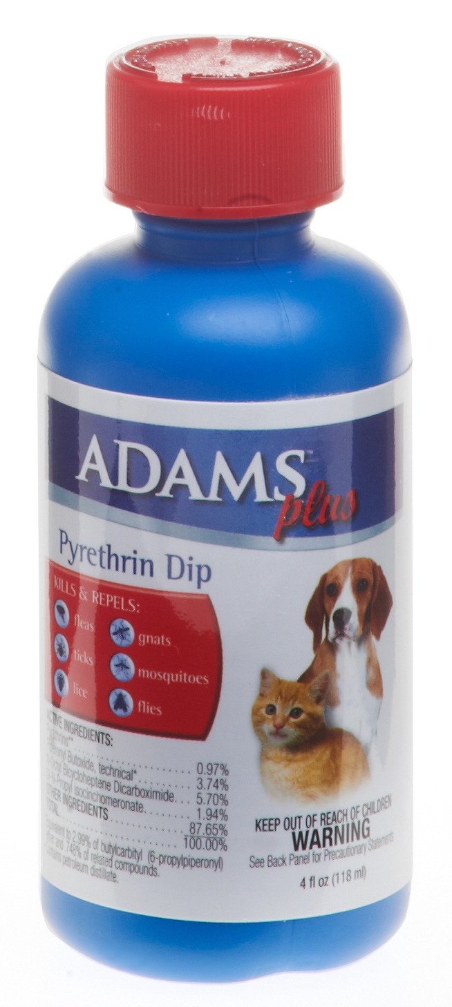 Adams Plus 4 oz. Pyrethrin Flea and Tick Dip thumbnail