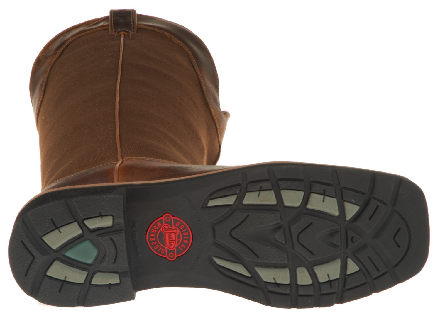 Justin Men's Original Workboots Stampede Snake Boots thumbnail