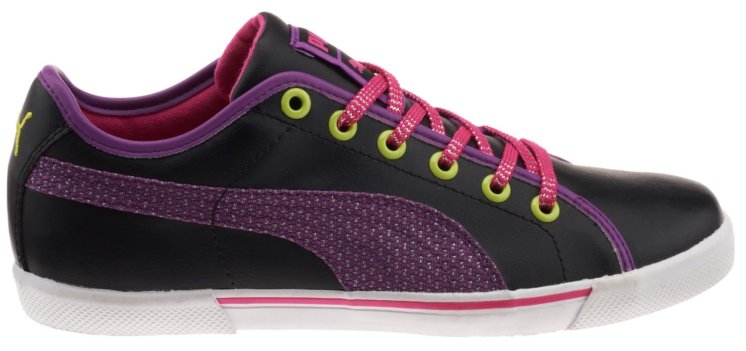 PUMA Girls' Benecio Glitzer Athletic Lifestyle Shoes