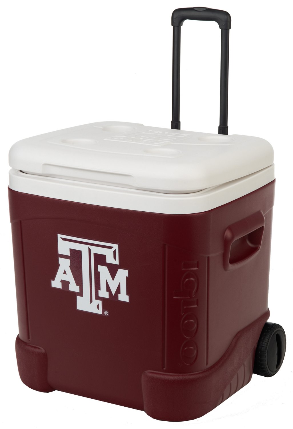 Igloo Texas A&M University Ice Cube 60 qt. Roller Cooler thumbnail