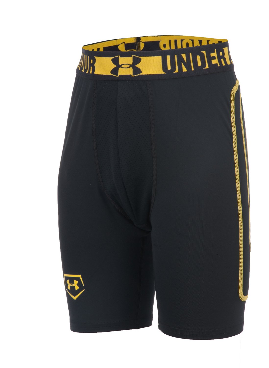 Under Armour® Boys' Break Over Baseball Slider Short thumbnail