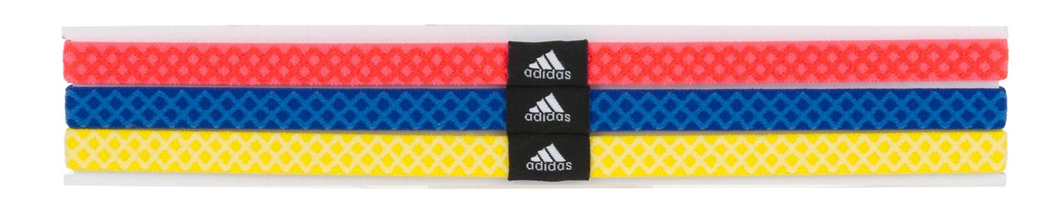 adidas Women's Shimmy Hairband 3-Pack